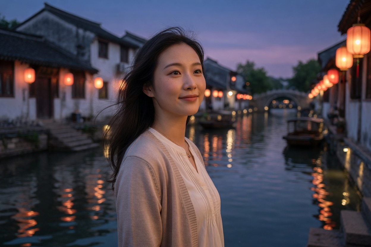 南通不喧哗:濠河晚灯里,先把「可外省」和「月见几天」对齐