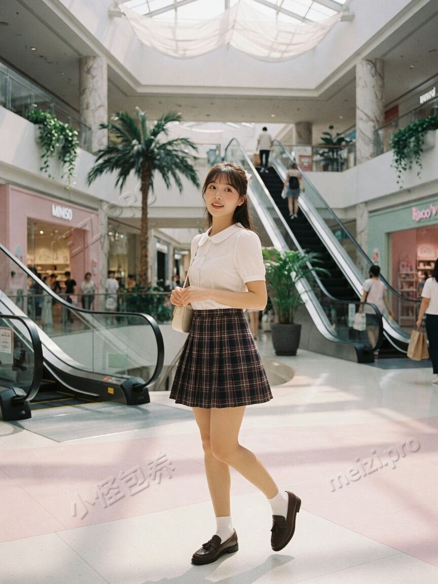 商场回眸 JK 感写真