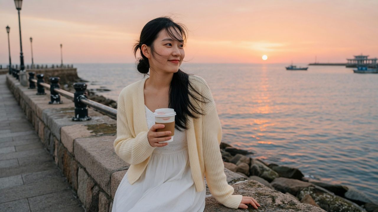 青岛栈桥的风:想要的不是热闹,是能对上的陪伴