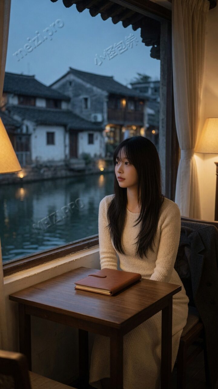 傍晚的窗子