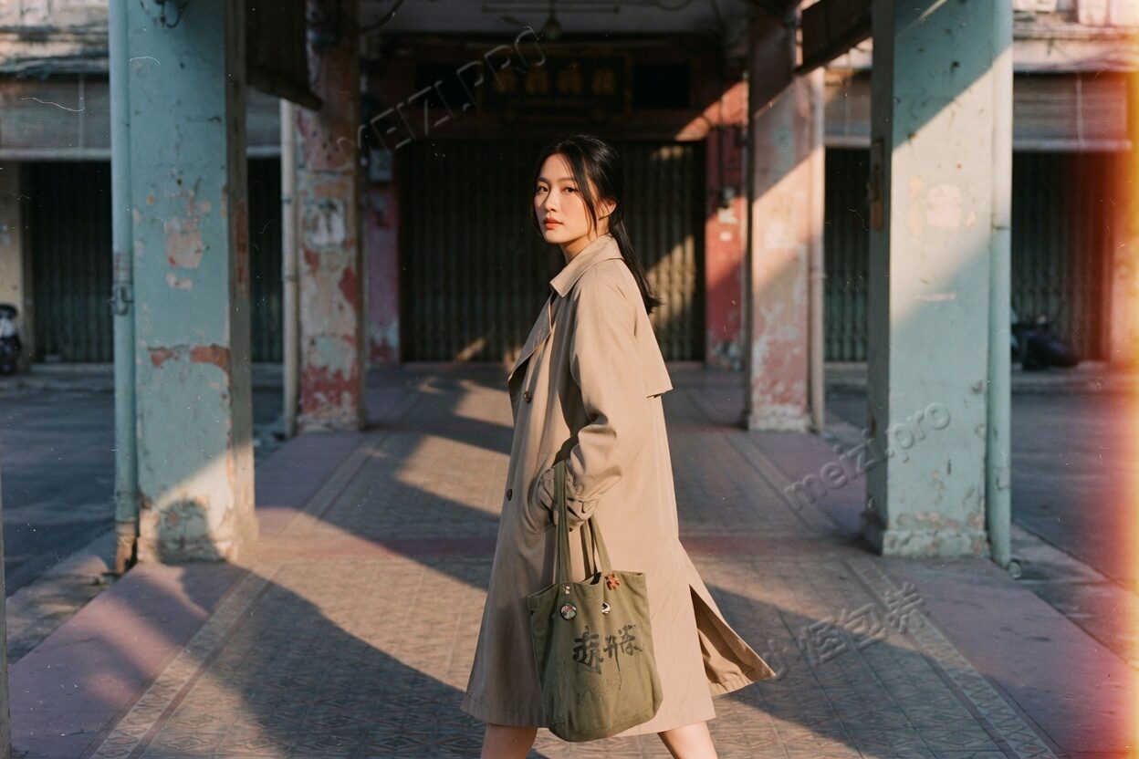 骑楼廊下回眸