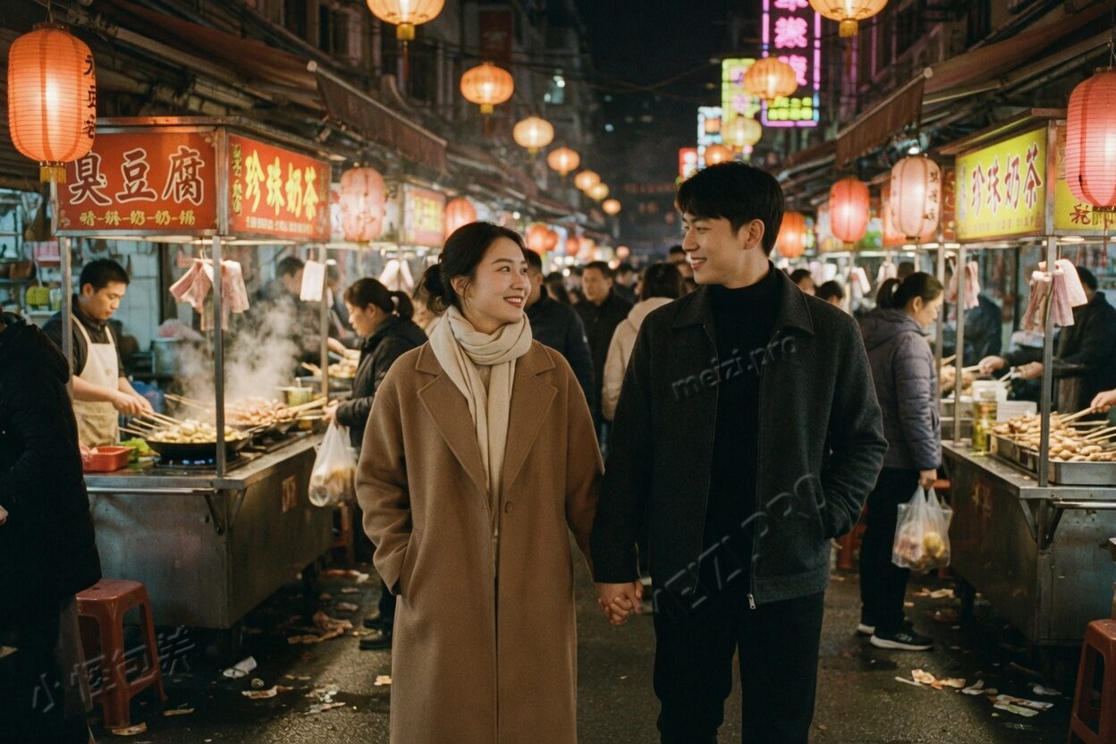 夜市牵手，见面放回日常，而不是停在热榜上