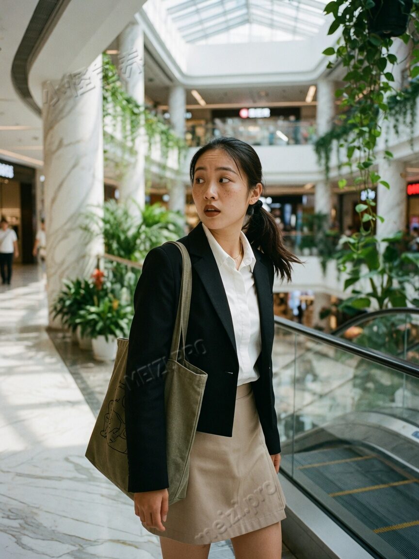 中庭回眸